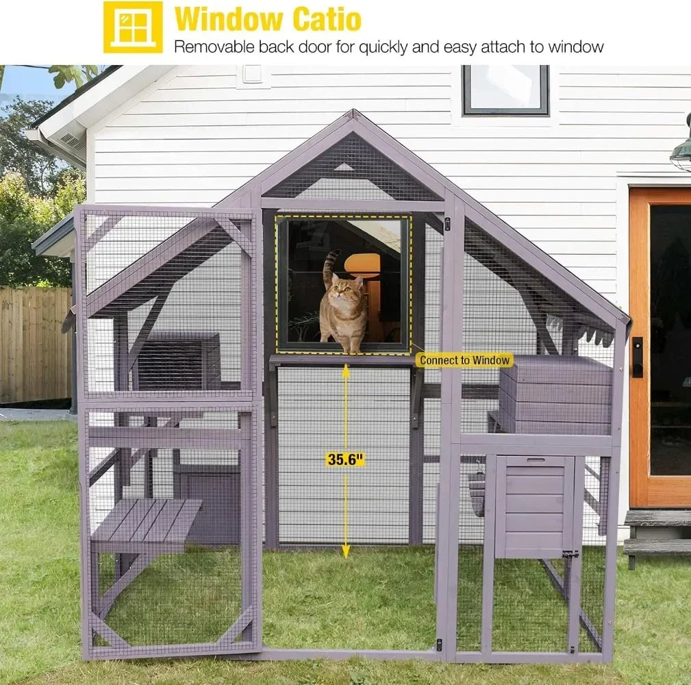 Cat Enclosure Outdoor Large Cat Run