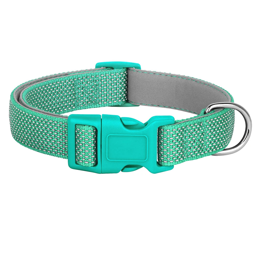 Reflective Nylon Dog Collar