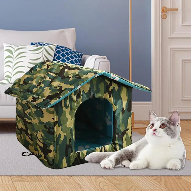 Outdoor Pet House For Winter Cats and Dogs