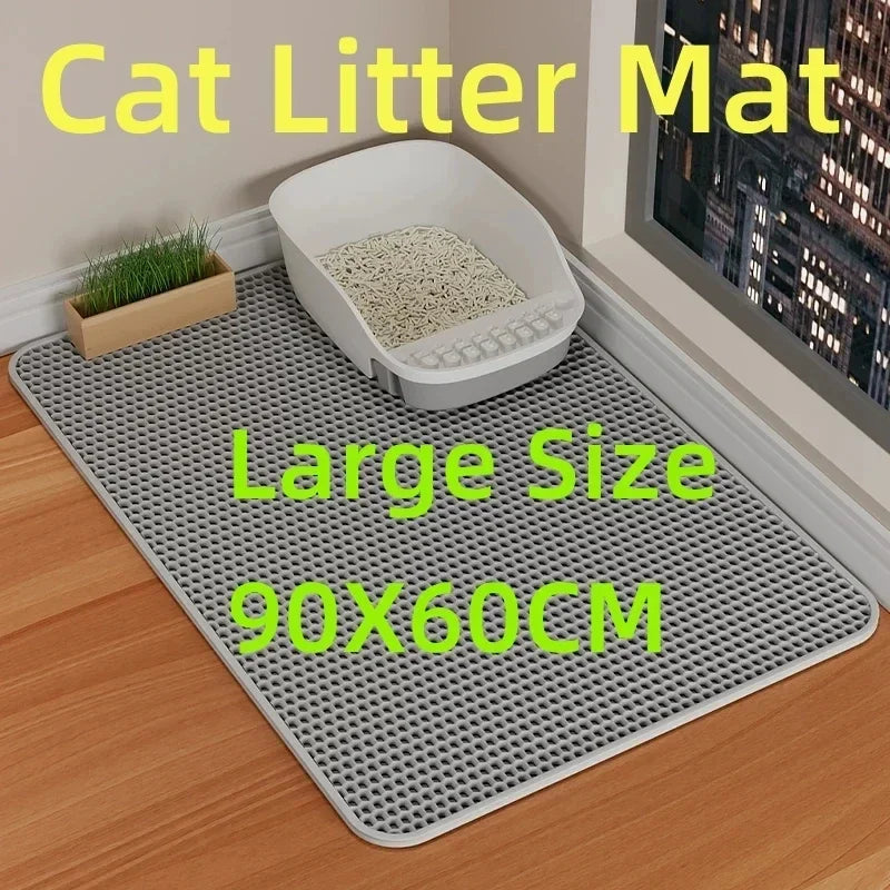 90X60CM Cat Litter Mat Waterproof