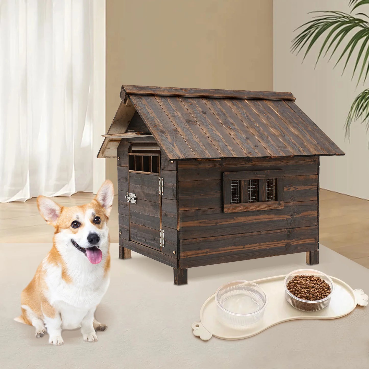 Dog House with Window and Door