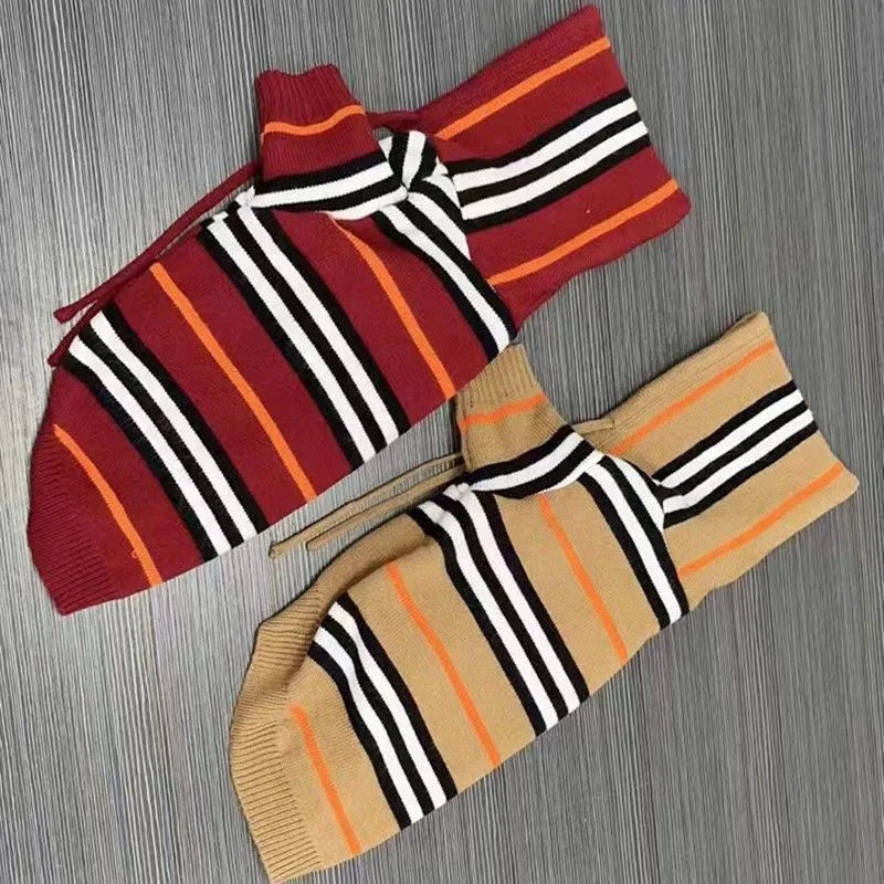 FULIBS Dog Brand Clothing Hoodie Knitted Sweater for Dogs