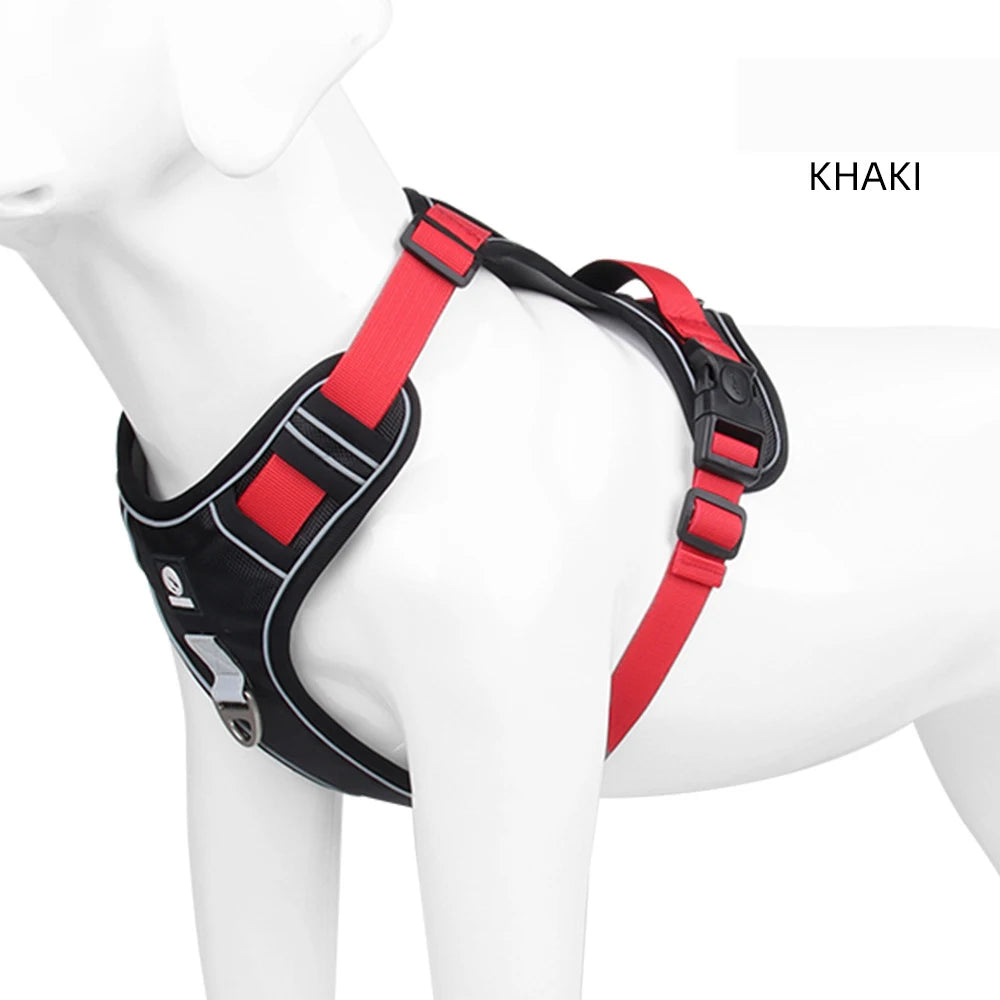 Harness Reflective Saddle Dog Adjustable Harness