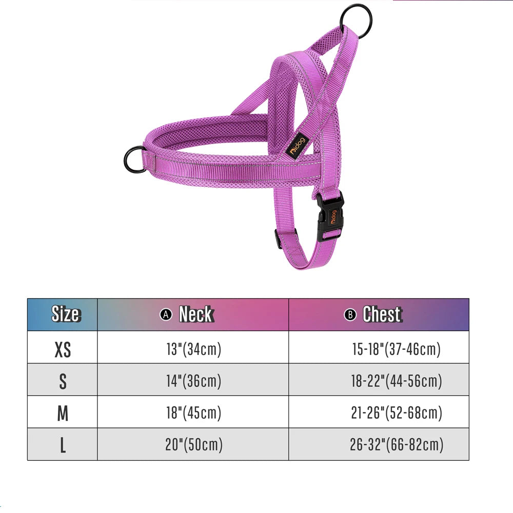 Nylon Dog Harness No Pull