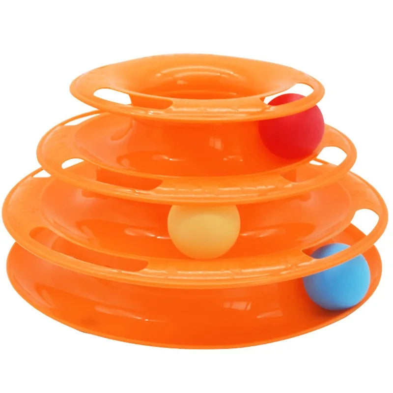 Pet cat toy Three-layer ball