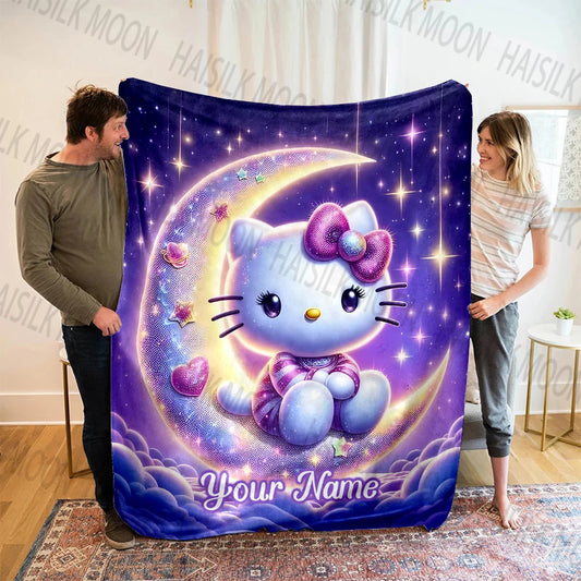 (Memo U Name) Sanrio Hello Kitty Printed Blanket