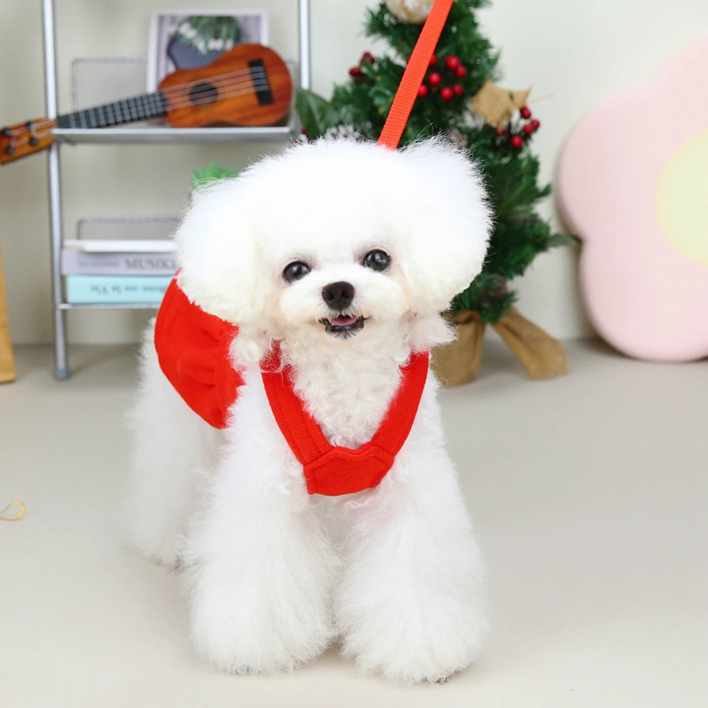 Christmas Dog Dresses For Small Dogs Red Princess Dress