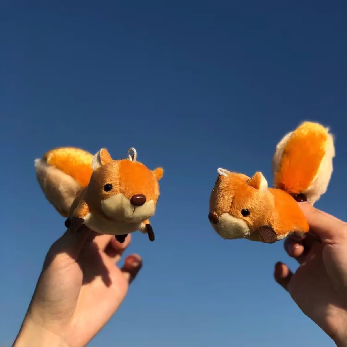 Cute Little Squirrel Pet Plush Toy for Small Dogs