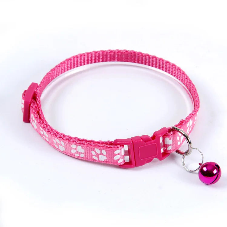 New Colorful Dog Collar Pet With Bell