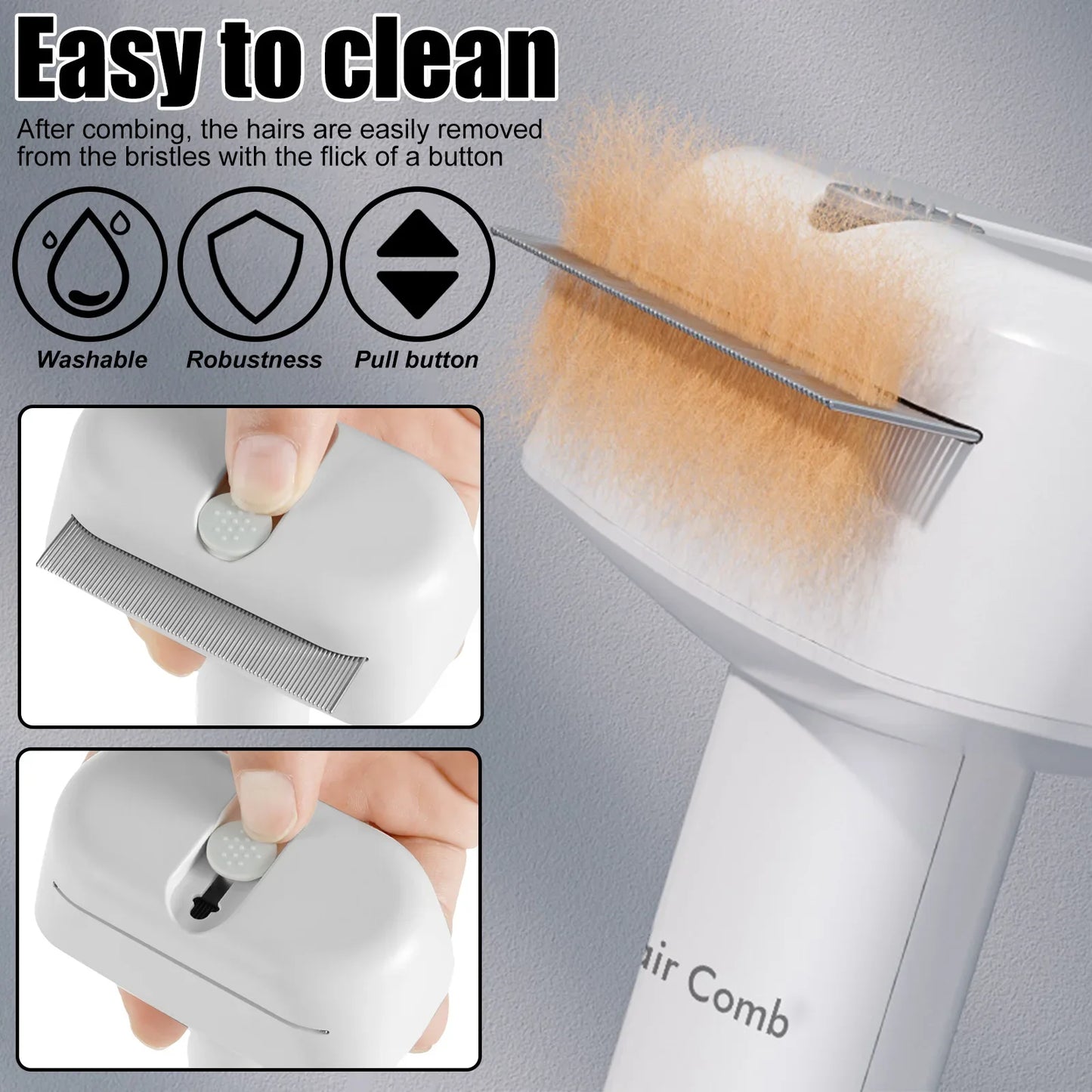 3 IN 1 Pet Hair Brush