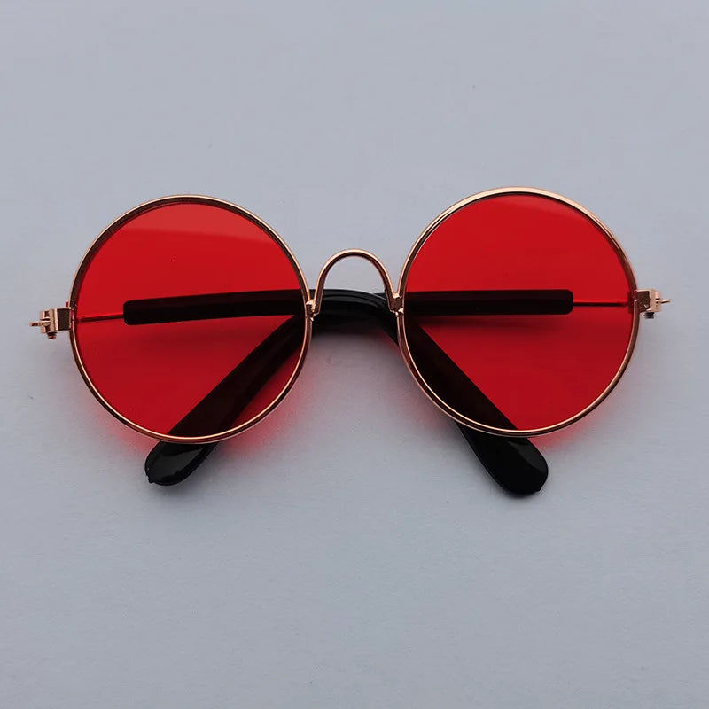 Lovely Vintage Round Cat Sunglasses Reflection Eye Wear Glasses