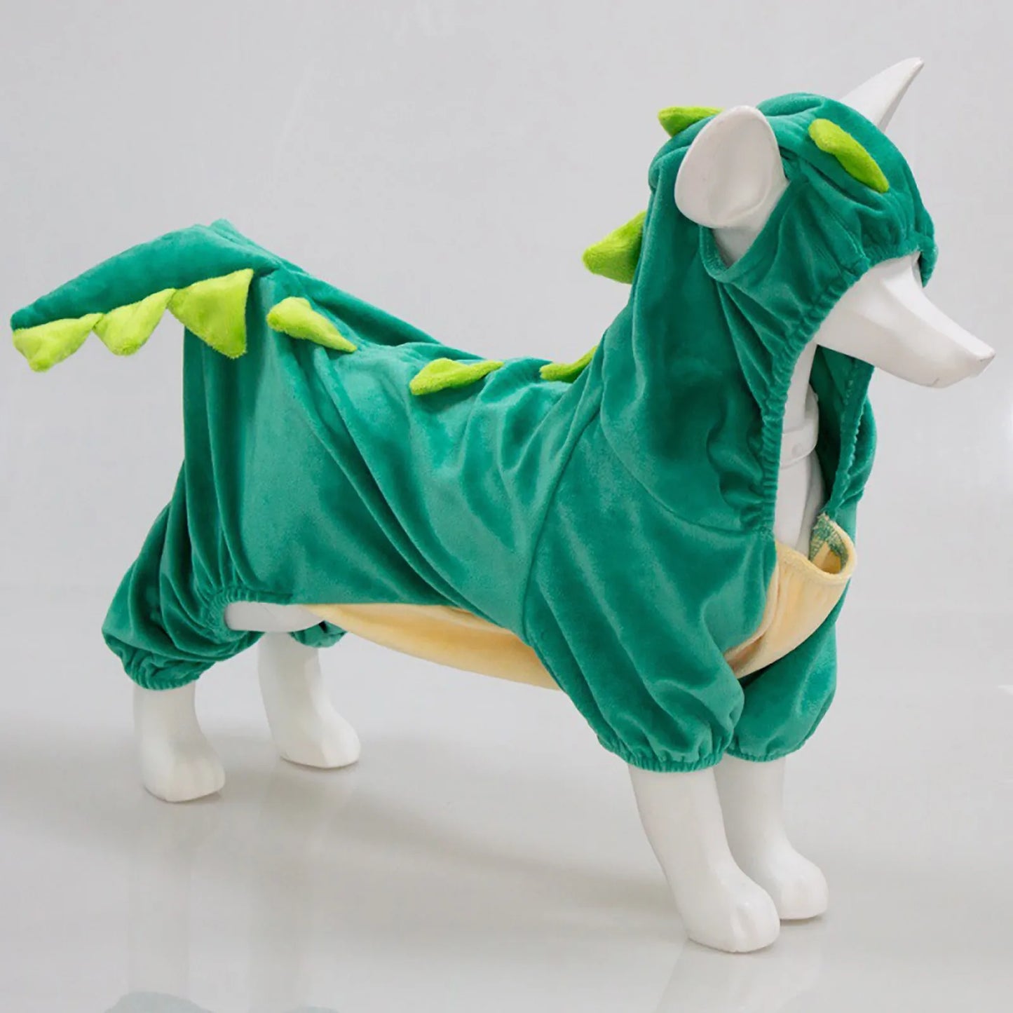 Elastic Dinosaur Transformation Costume Halloween Dog Costume