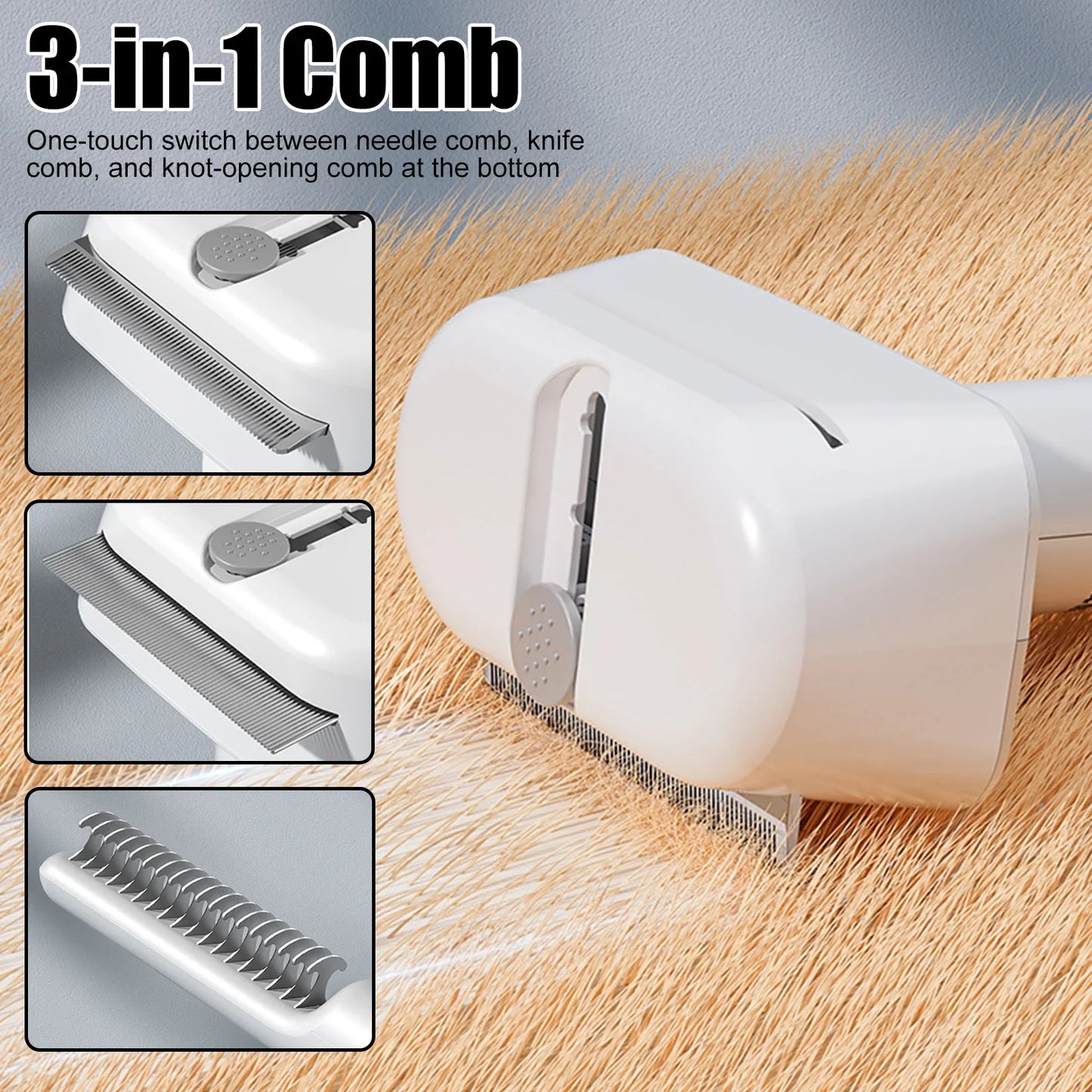 3 IN 1 Pet Hair Brush