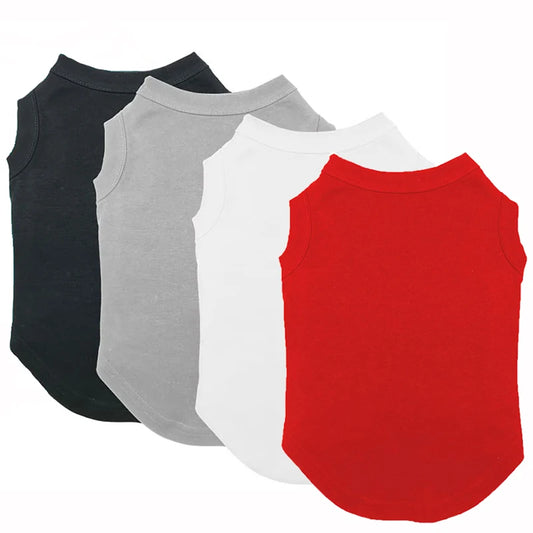 Dog Shirt Clothes, Soft Blank Shirts For All Size Dogs