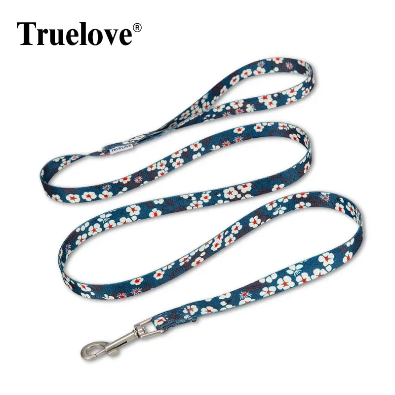 Floral Pet Leash Spring Design