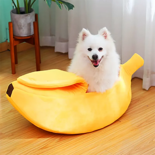 Banana Cat or Dog Bed