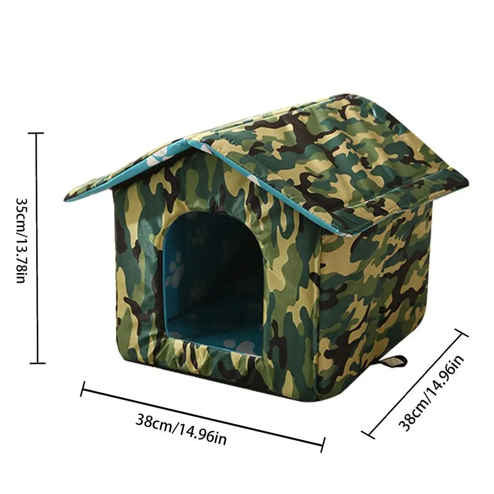 Outdoor Pet House For Winter Cats and Dogs