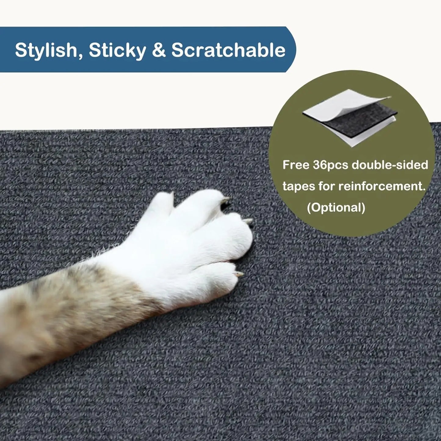 Wall Self-Adhesive Anti Cat Scratch Protection