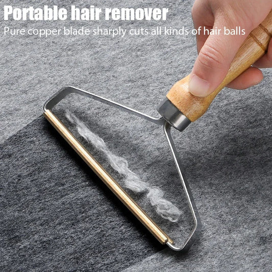 Pet Hair Remover Manual Scraper Lint Cleaner