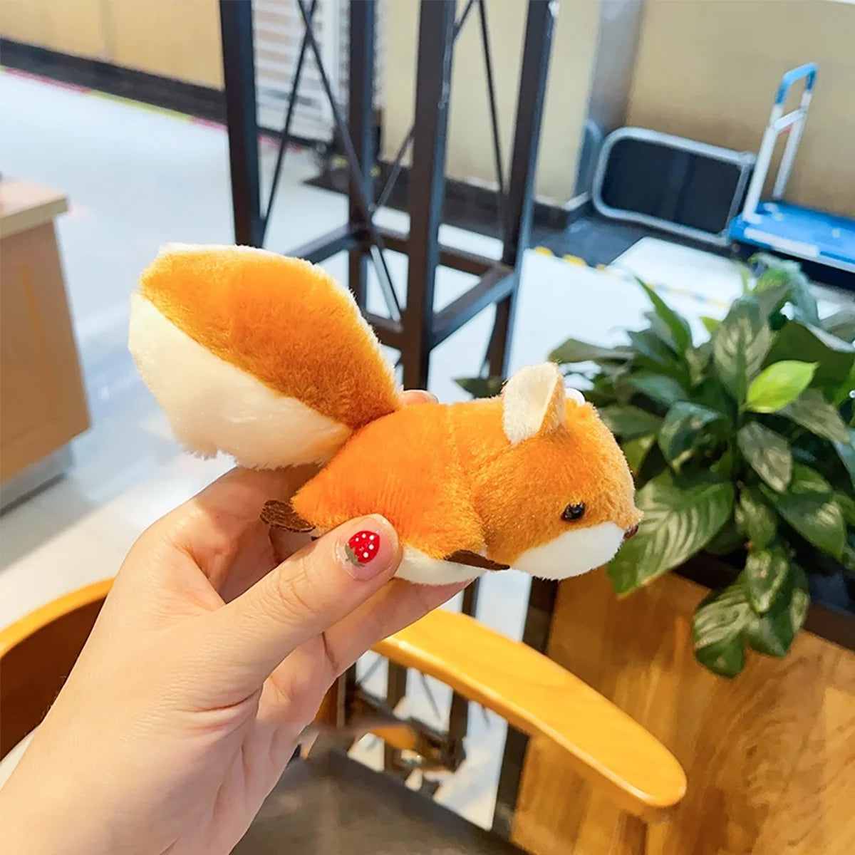 Cute Little Squirrel Pet Plush Toy for Small Dogs