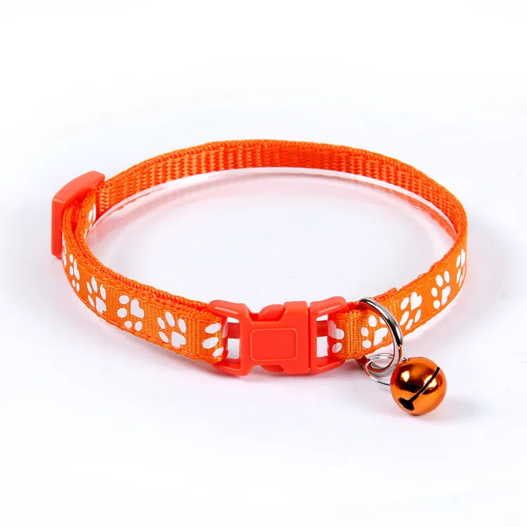 New Colorful Dog Collar Pet With Bell