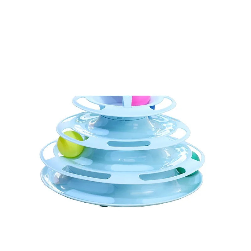 Pet cat toy Three-layer ball