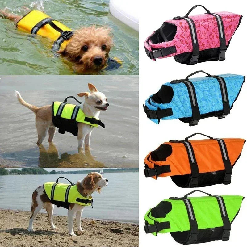 Summer Dog Life Vest Jacket Reflective Pet Clothes