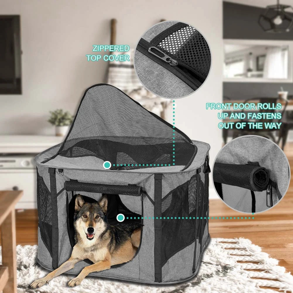 Portable Pet Playpen Foldable