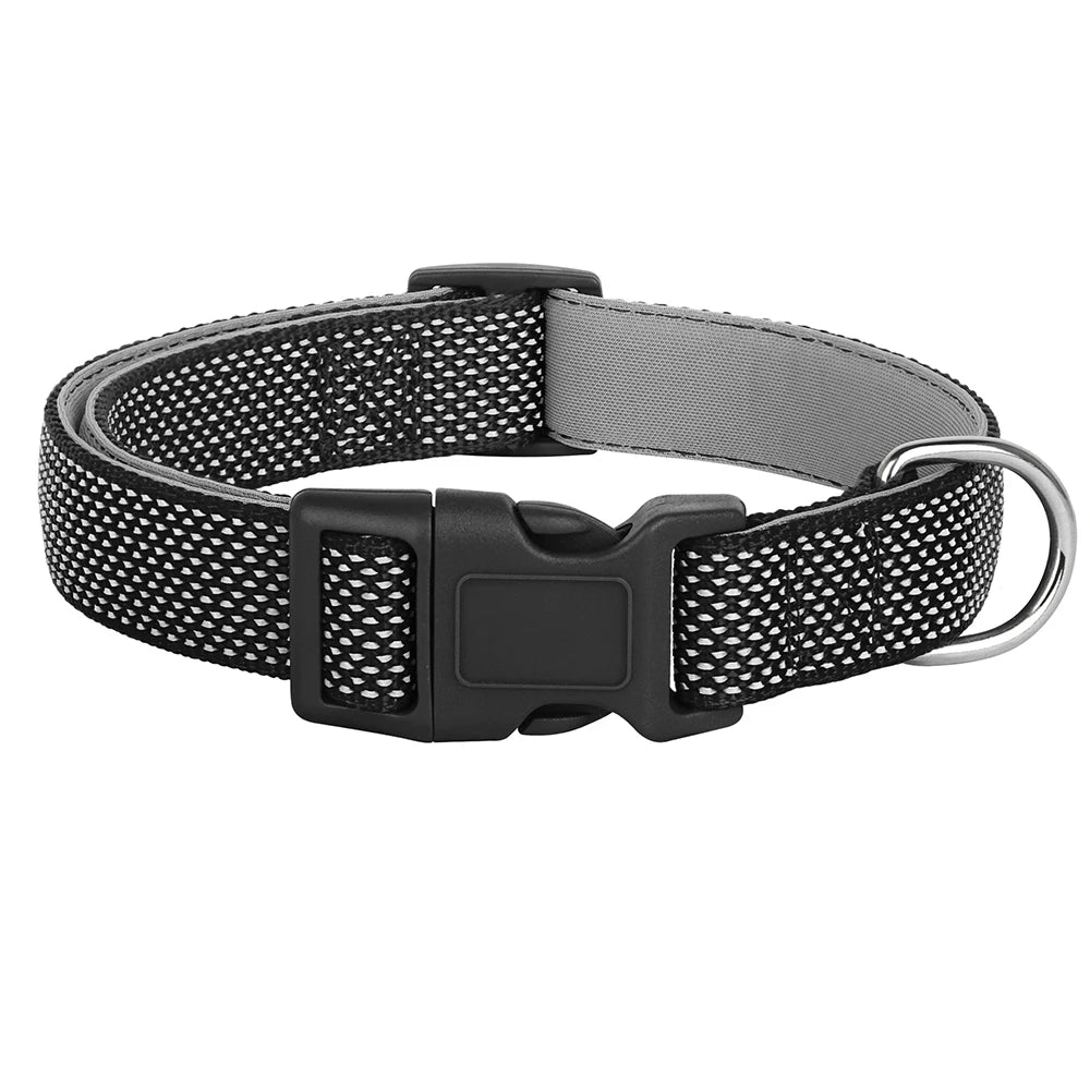 Reflective Nylon Dog Collar