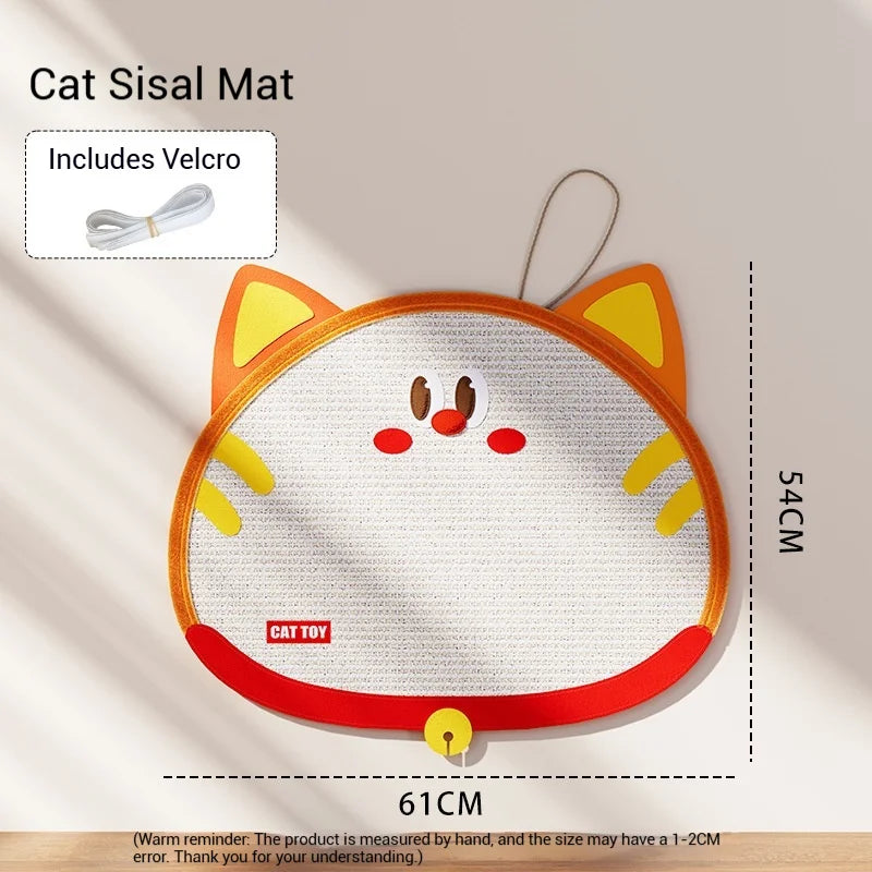 Cartoon Sisal Cat Scratching Board