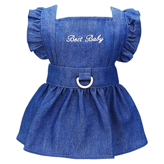 Dog Dress Puppy Luxury Skirt Dog Clothes Princess Dresses Wedding Evening Dress