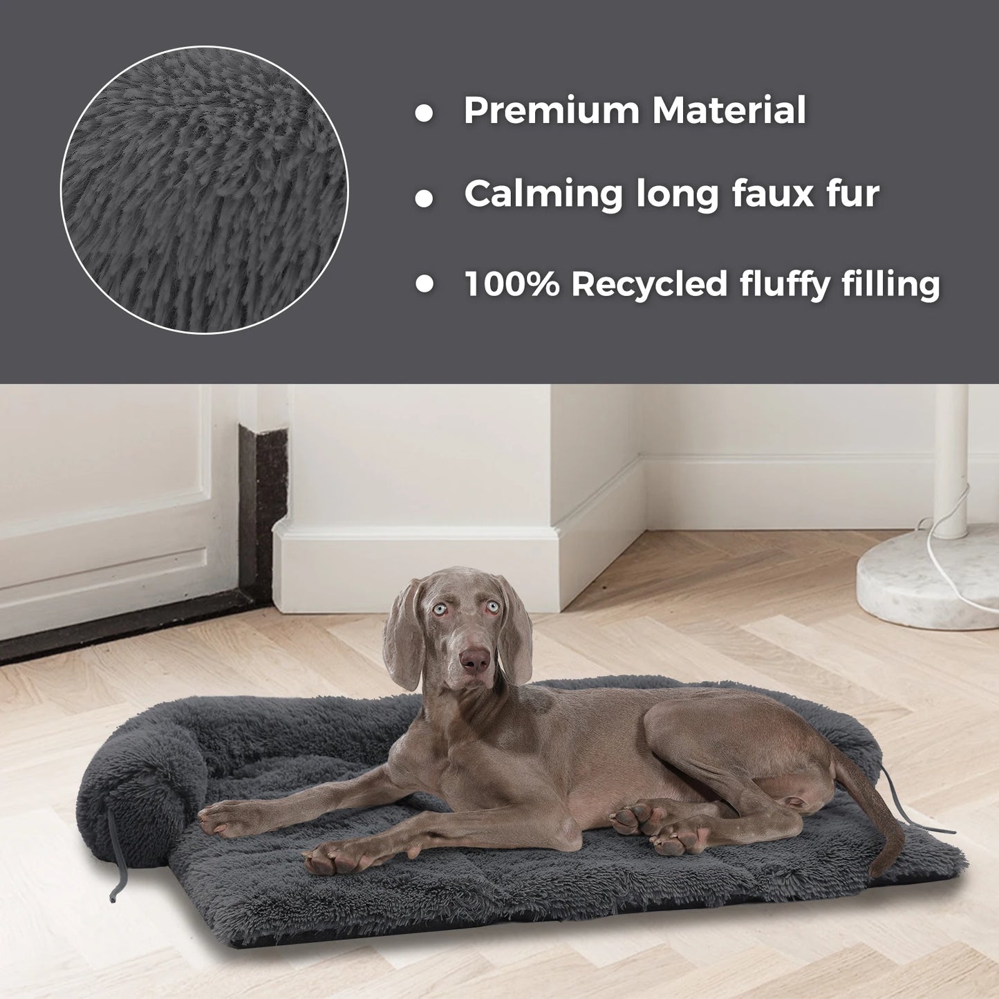 Fluffy Dog Bed Mat Dog or Cat