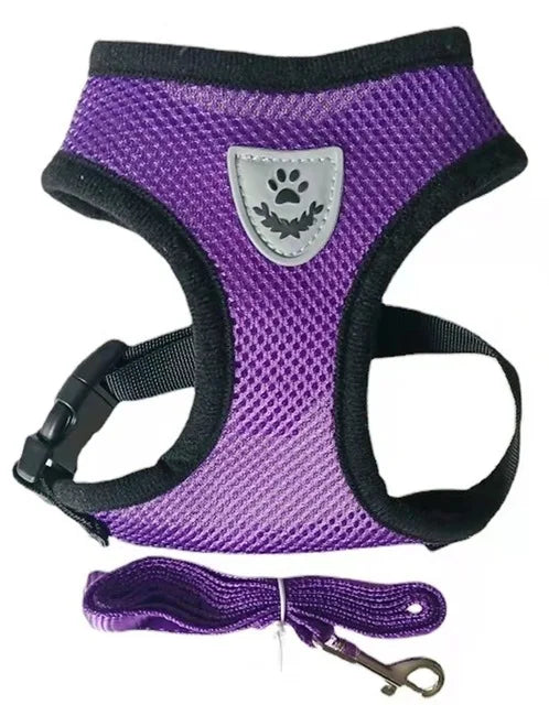 Cat Dog Harness with Lead Leash