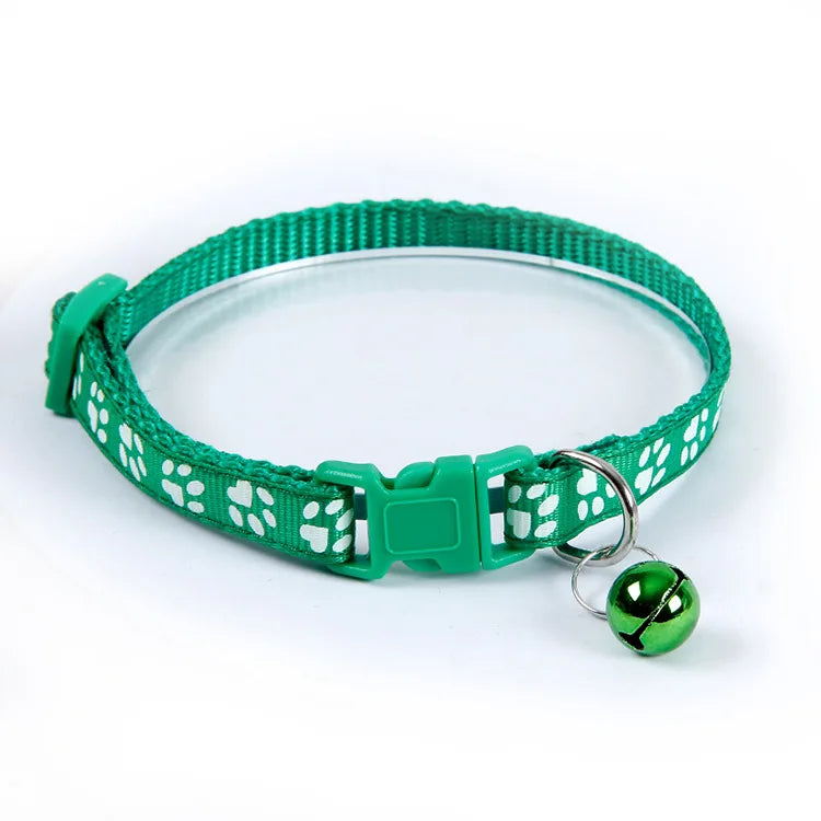 New Colorful Dog Collar Pet With Bell