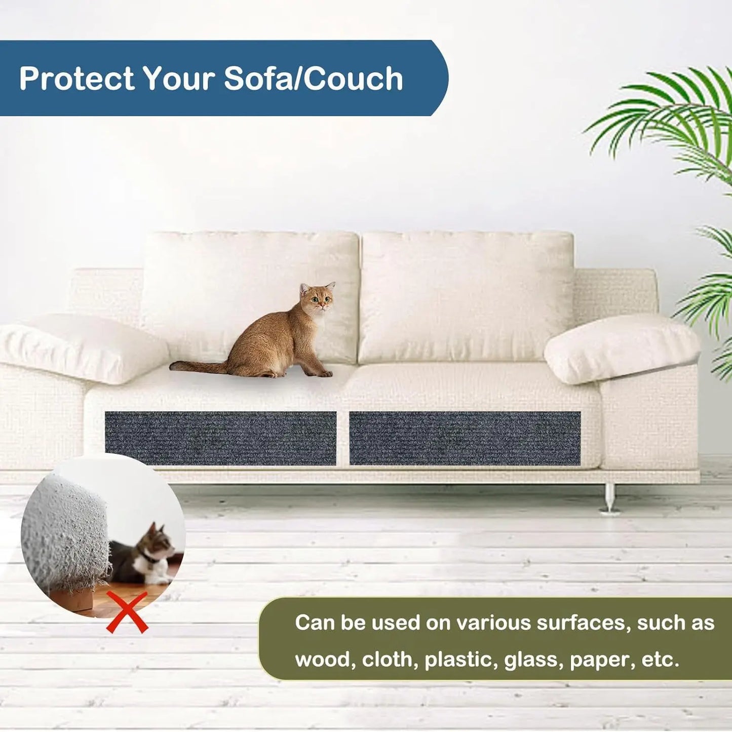 Wall Self-Adhesive Anti Cat Scratch Protection