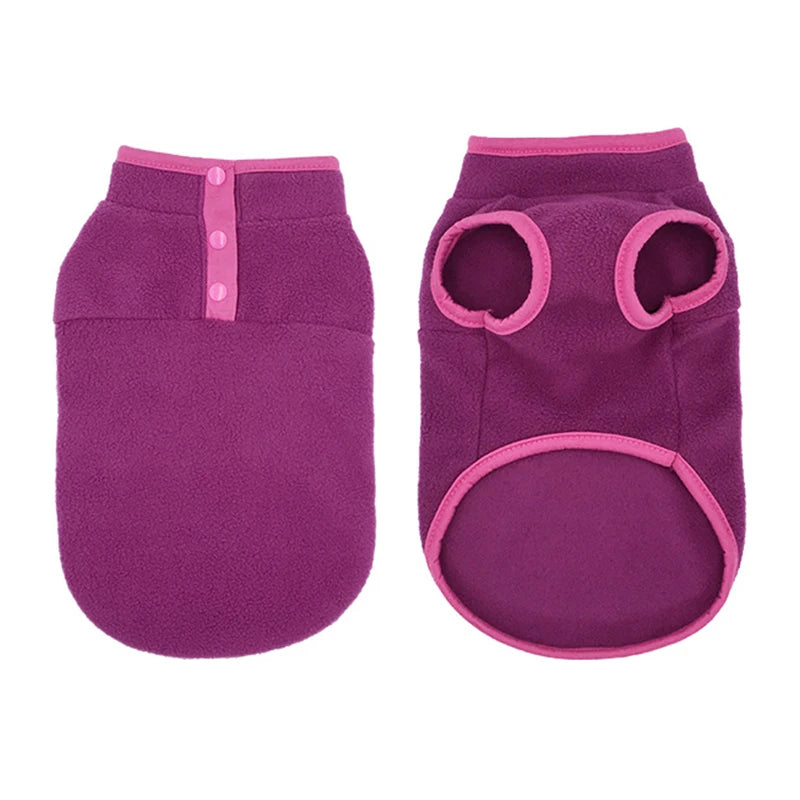 Winter Dog Clothes Soft Fleece Warm Vest for Small Dogs