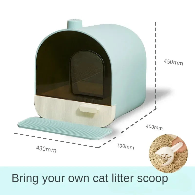 Cat Litter Boxes Totally Enclosed