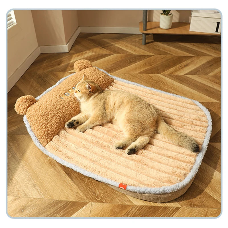 Dog Bed Warm Mat and Cat Sleeping Cushion