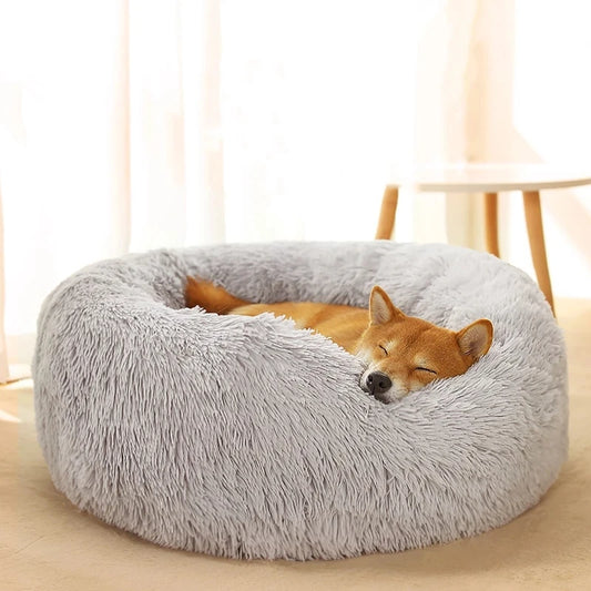 Round Dog and Cat Pet Bed