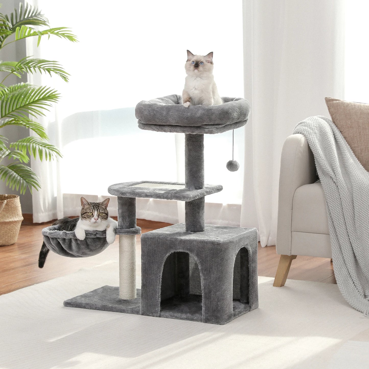 Cat Tree for Small Indoor Cats