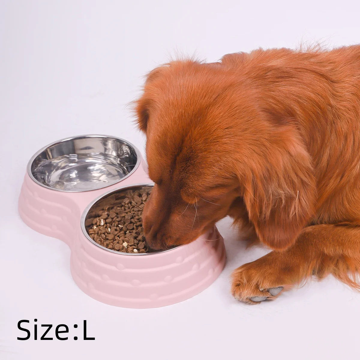 1PC Stainless Steel Pet Bowl For Dogs And Cats.