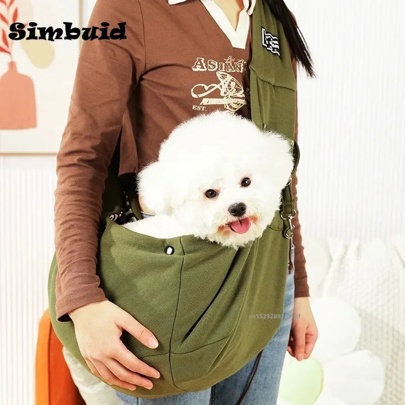 Comfortable Dog Bag Pet Out Crossbody Shoulder Bag