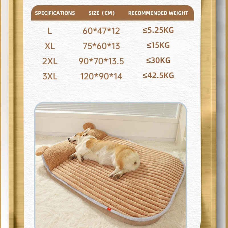 Dog Bed Warm Mat and Cat Sleeping Cushion