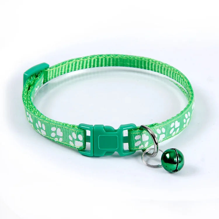 New Colorful Dog Collar Pet With Bell