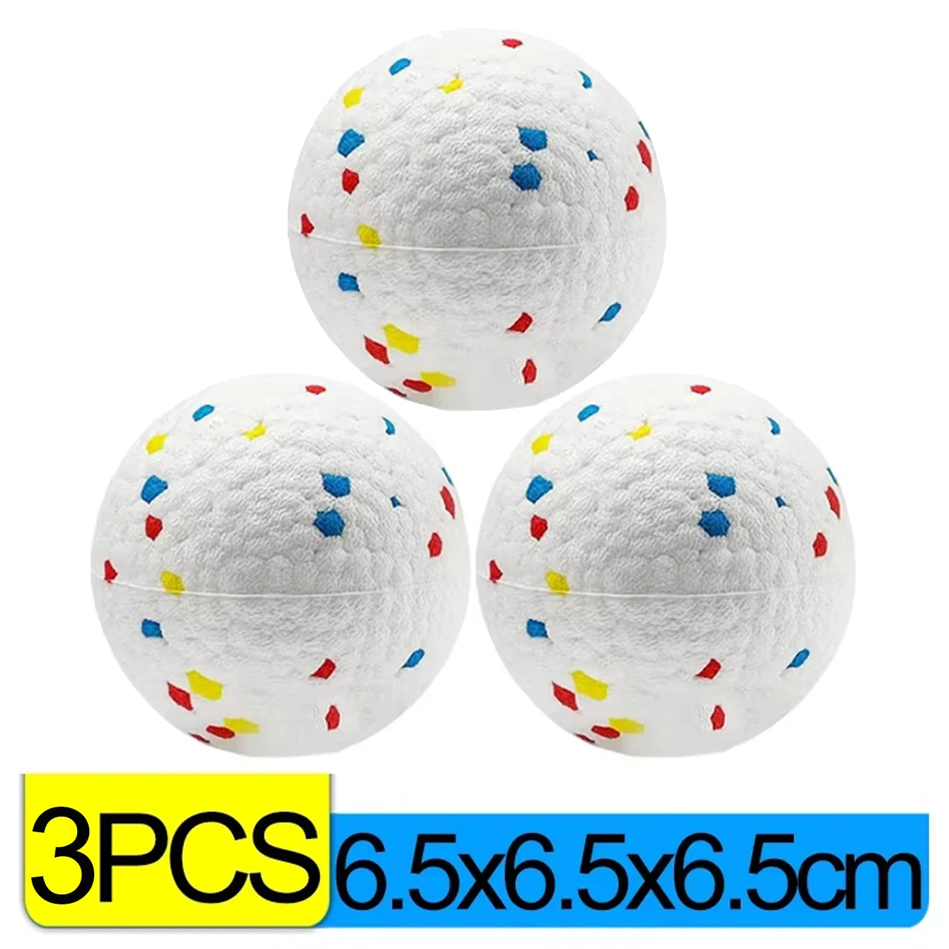 Bite Resistant Solid Dog Ball Toys for Small Large Dogs