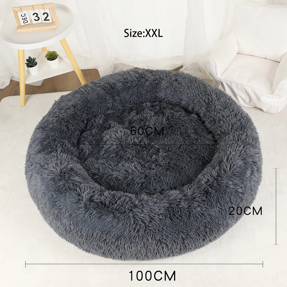 Plush Dog Bed