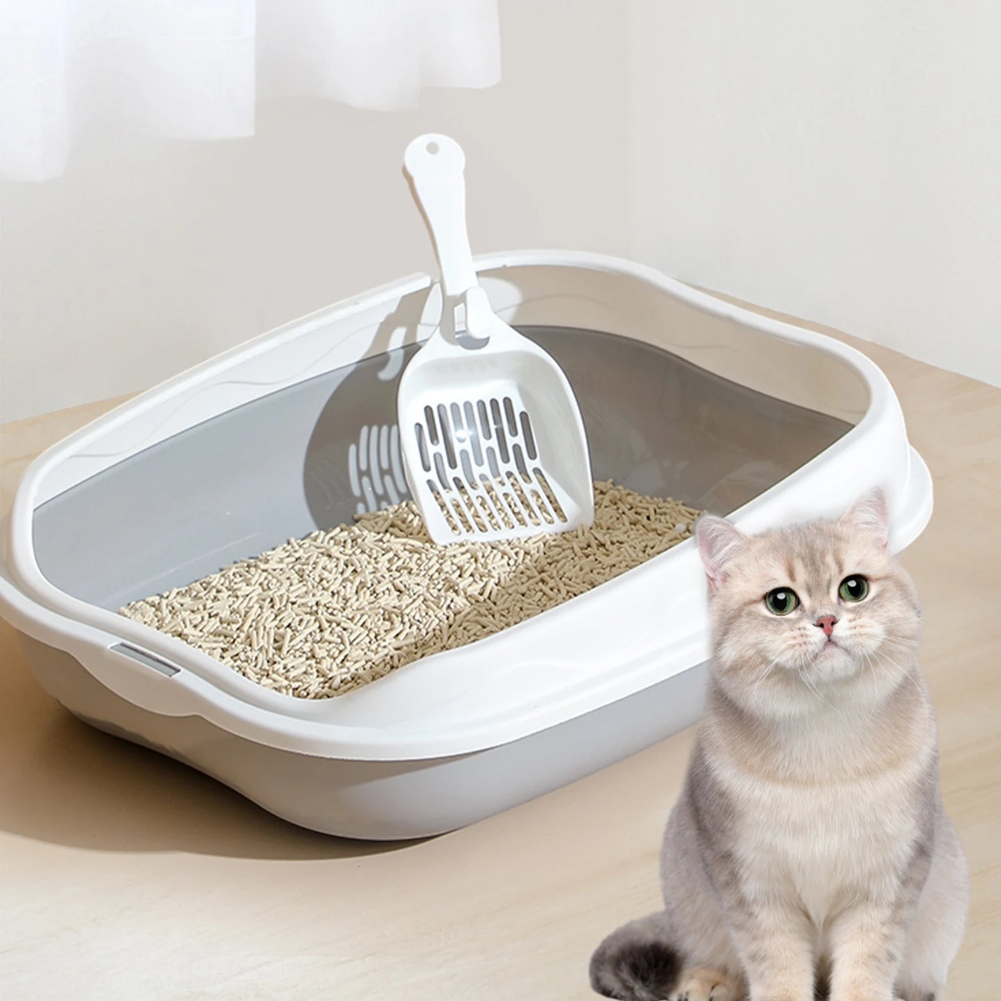 Cat Litter Box Portable Bedpan