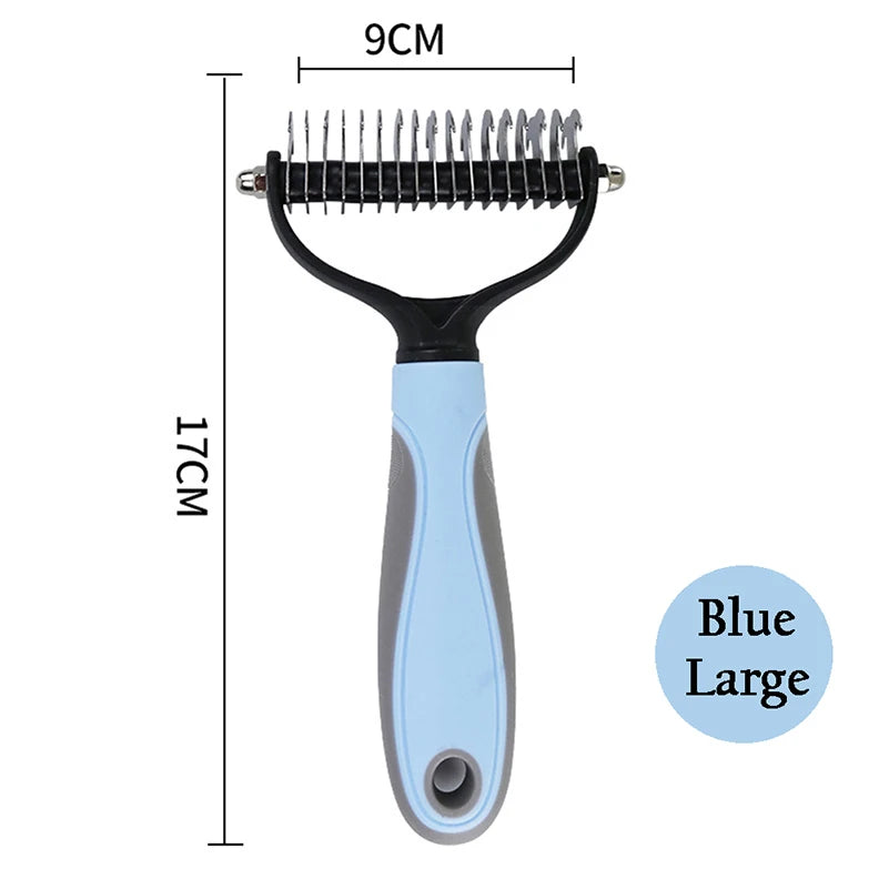 Professional Pet Deshedding Brush Dog Hair Remover