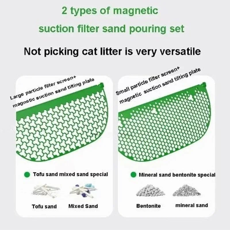 Magnetic Sand Pouring Plate Filter