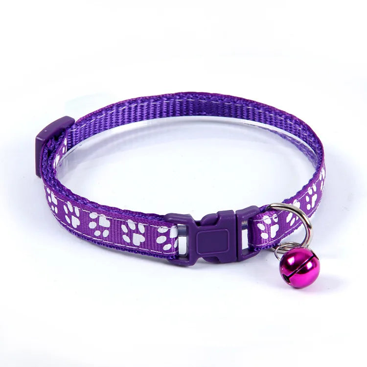 New Colorful Dog Collar Pet With Bell